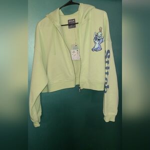 Disney Stitch sweater from Lilo and Stitch. Crop top hoodie.